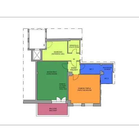 Apartament Peony - 13 Piazza Pio Xi Rzym